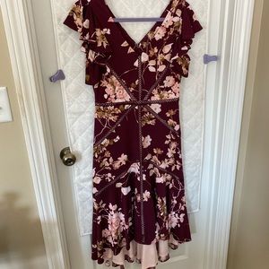 Taylor high-low dress